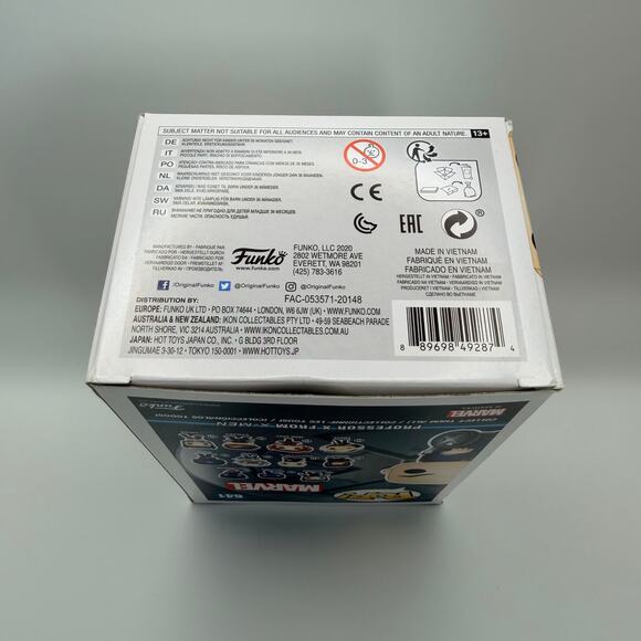 Professor X #641 Funko Pop Marvel X-Men - Box Wear - Picture 7 of 7